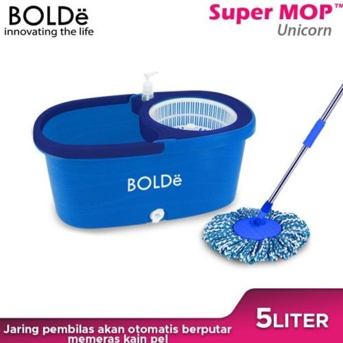 SUPER MOP BOLDE Unicorn Alat Pel Set multifungsi 5 liter