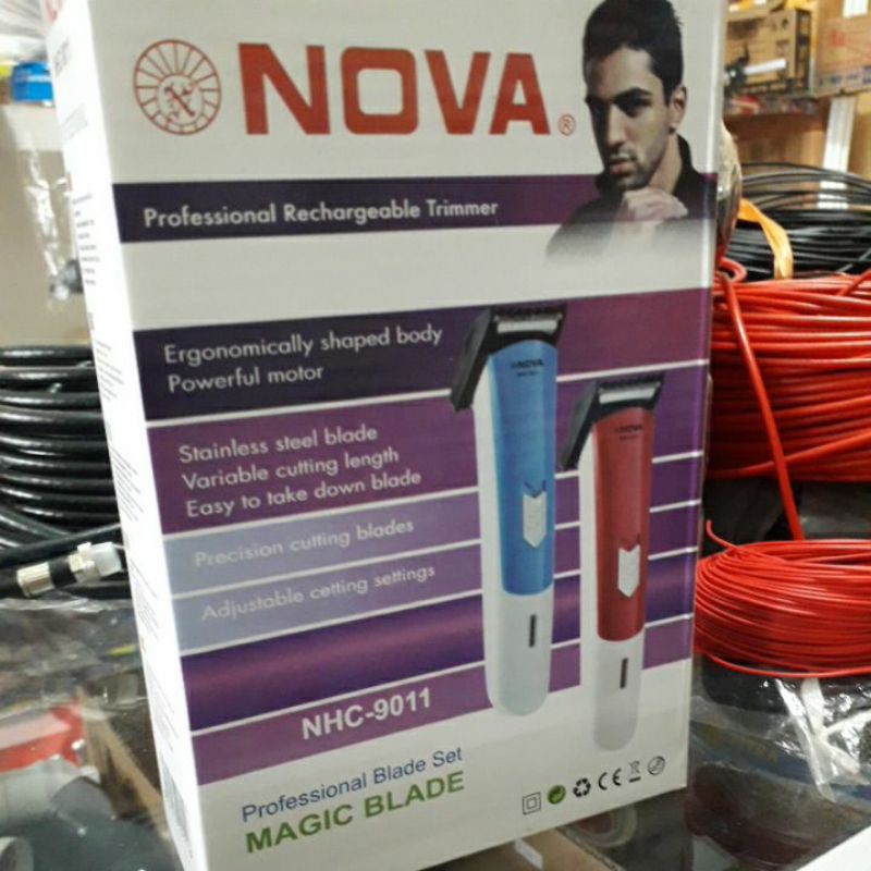 Alat cukur rambut NOVA charger