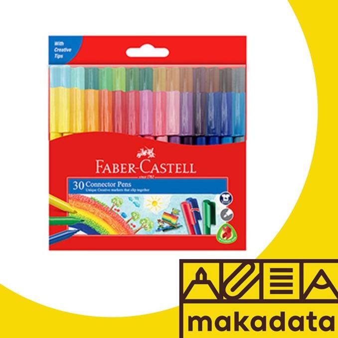 

Produk Terbaik] CONNECTOR PEN | SPIDOL FABER CASTELL 30 WARNA