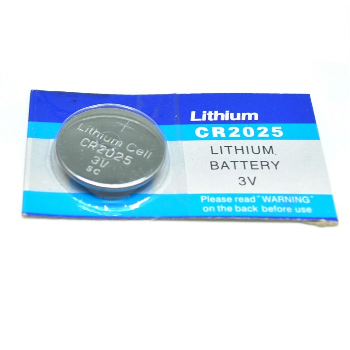 Battery Baterai Batere Kancing Coin CR2025 CR 2025