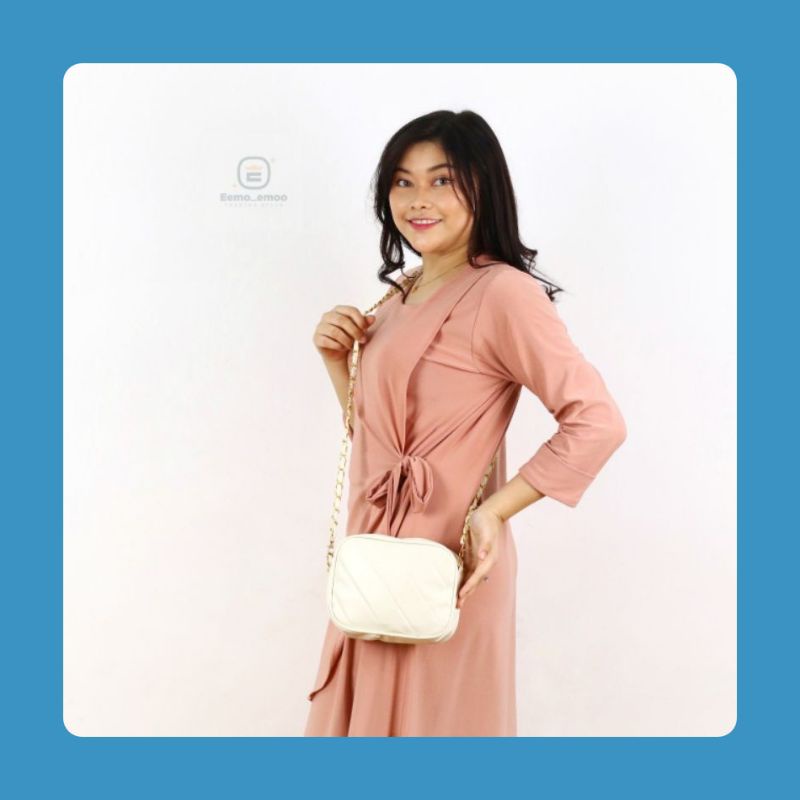 Meldy Sling Bag Tas Selempang Rantai Wanita EMOEMO