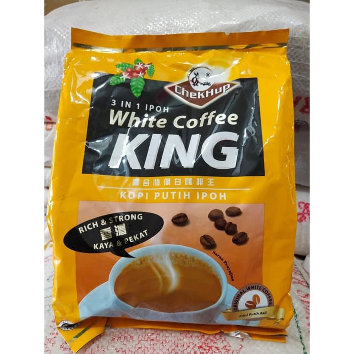 

Kopi Chek Hup 3 in 1 Ipoh White Coffee King Import Malaysia