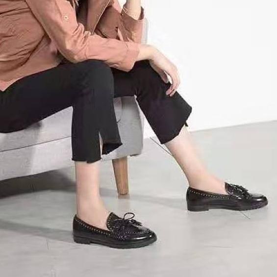 12.12 FLASH SALE ( FREE PAPPERBAG ) COD SEPATU  WANITA | ZARA ZS057 WOMAN LOAFER ORI PREMIUM IMPORT