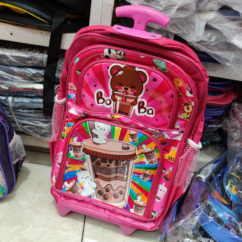 Tas Ransel Sekolah Anak SD Troly D1007