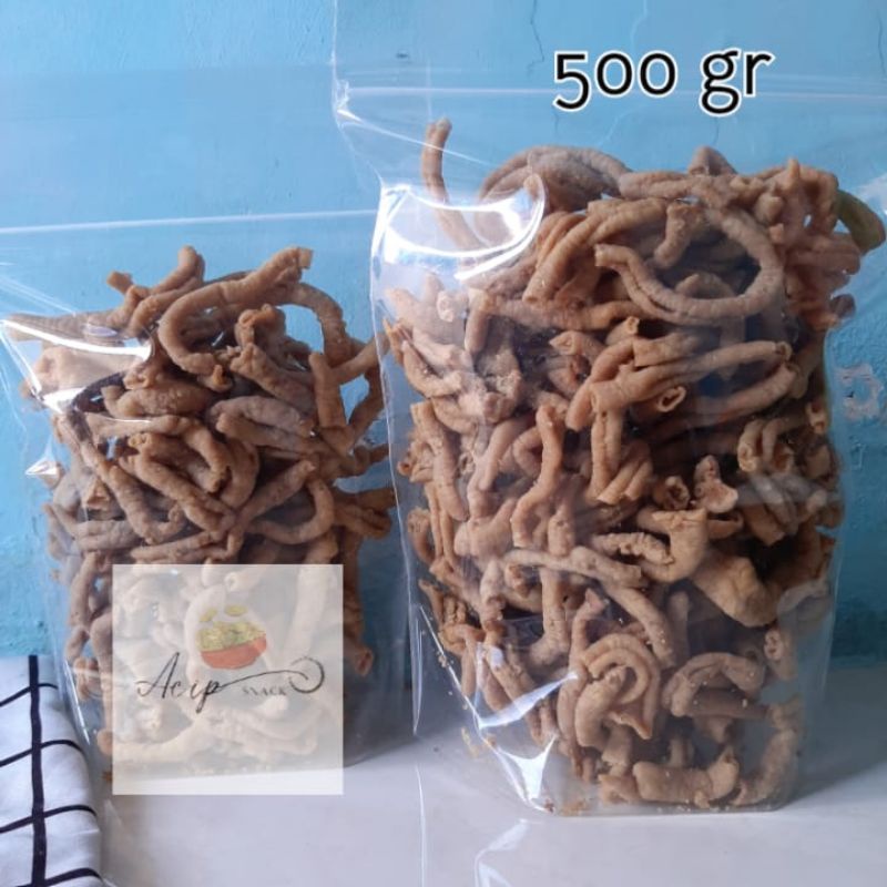 

Keripik Usus 500 Gr Gurih Renyah Enak