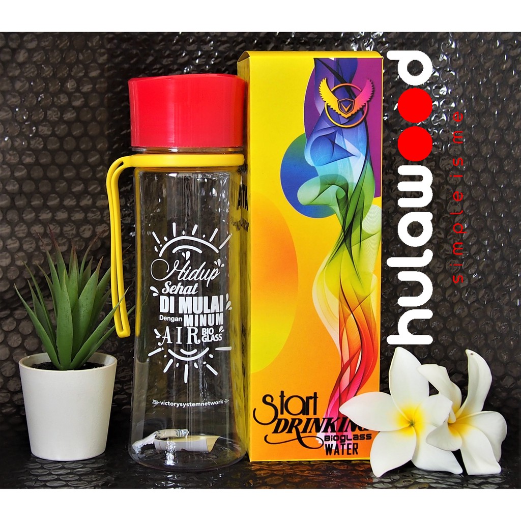 Tumbler Biomini 600ml Botol Bioglass Mini 600ml Botol Biomini 600ml(Plus Box + Free sticker)