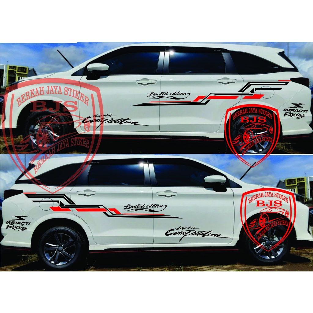 NEWPromo stiker mobil xenia cutting stiker xenia striping xenia  LIMITIDEDITION All New Xenia 1.3 R 