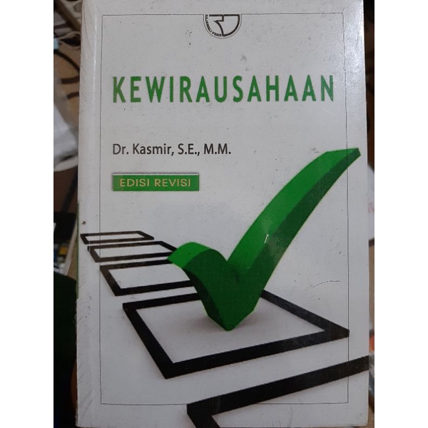 KEWIRAUSAHAAN. By Dr.Kasmir, S.E.,M.M.