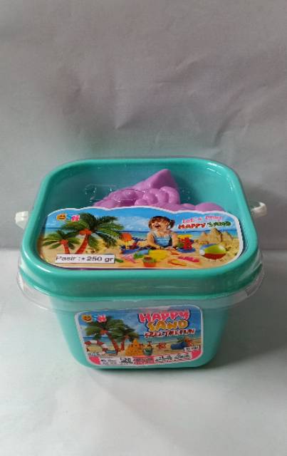 AJ SH 1083 HAPPY SAND / mainan pasir pasiran plus cetakan nya besar dan banyak macamnya