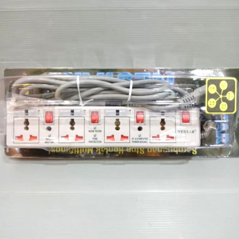 winstar stop kontak/winstar/nestar/stop kontak winstar 4Lubang/colokan listirk/stop kontak universal