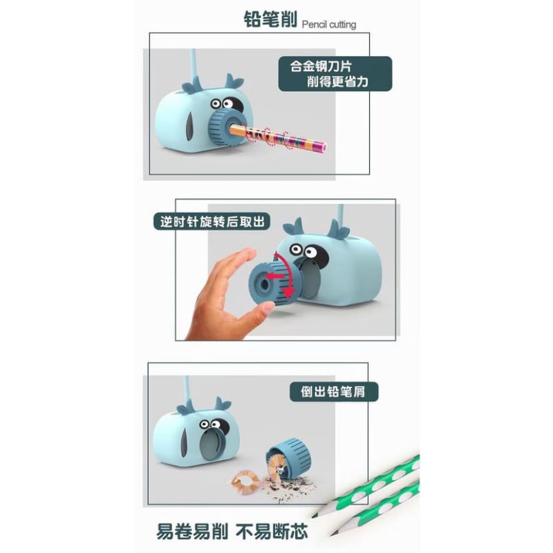 Lampu Meja LED Multifungsi / Mini table lamp Rechangeble / Lampu Meja Dan Tempat Pencil