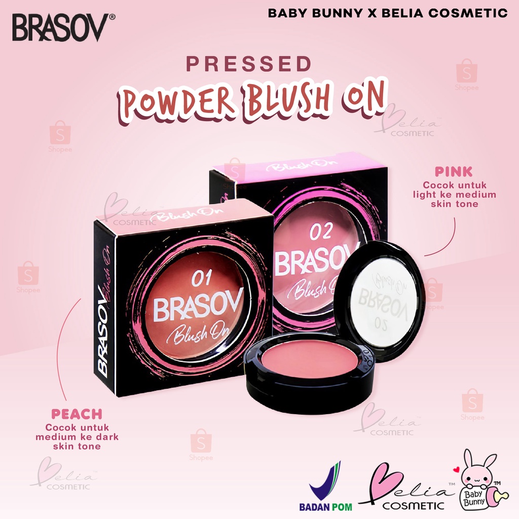 ❤ BELIA ❤ BRASOV Blush On Matte | pemerah pipi mate | BPOM