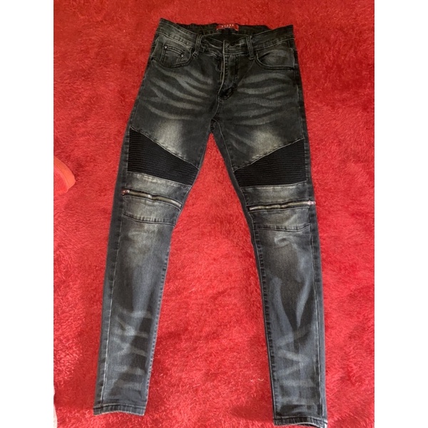 Jeans RUCAS SEASON 6 BLACK BIKERS JEANS