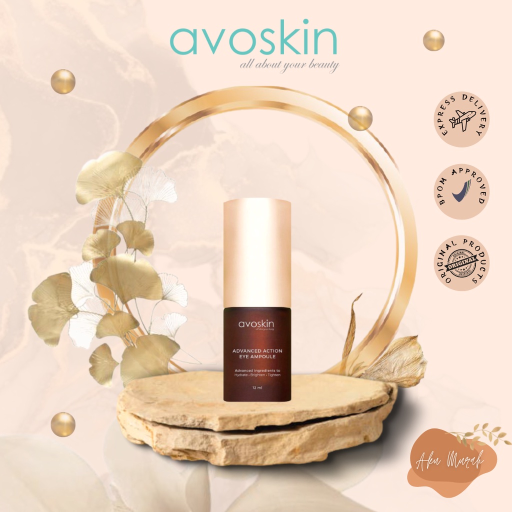 ✨ AKU MURAH ✨ Avoskin Advance Action Eye Ampoule 12ml BPOM