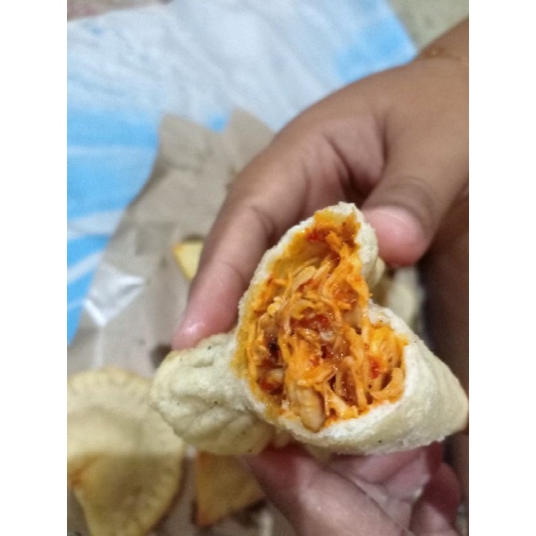 

salad buah dan cireng