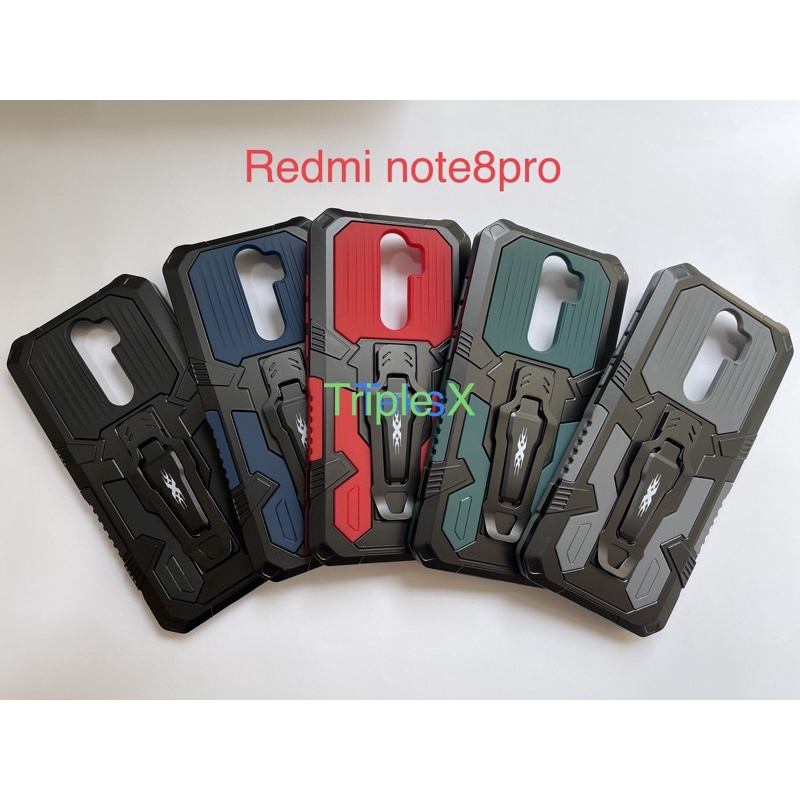 Case robot I crystal -Redmi note8pro