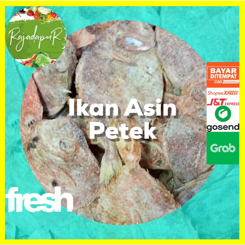 

Ikan Asin Petek 250gr