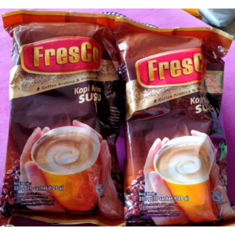 

FRESCO KOPI SUSU 10 SACHET x 28gr