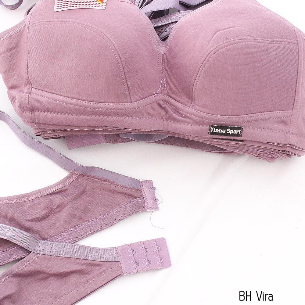 Bra Ganessa Vina seri warna Murah Tanpa kawat dan Busa Bh 