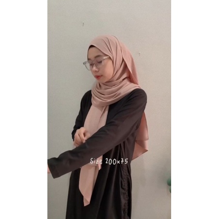 Pashmina Airflow Crinkle Premium 200x75 Syar'i Nami Shawl SALE NOW! GET IT FAST-4