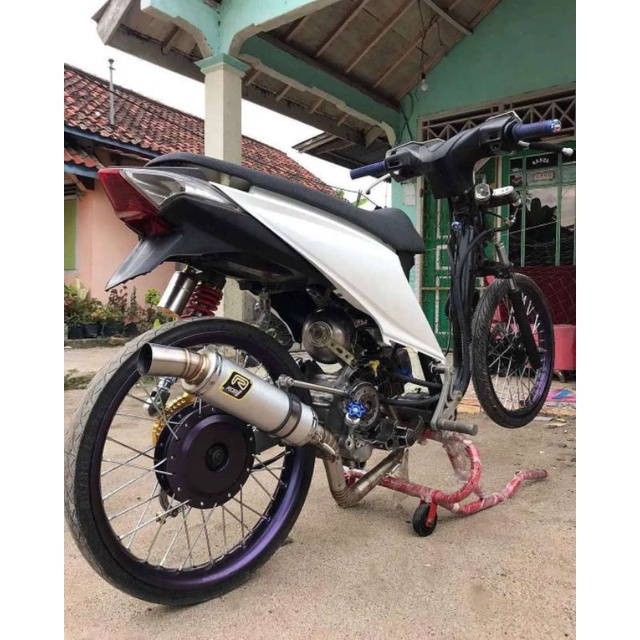 Knalpot Rob1 Beat 155 Drag Bike Original Racing Rcb1