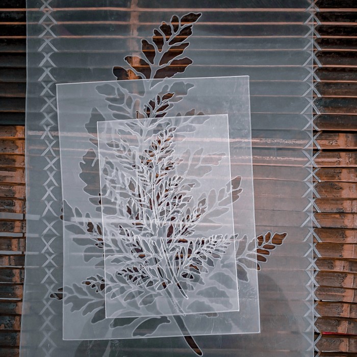 

Dijual Stencil Dinding Motif Cemara Ukuran 40X30 Bahan Tebal Gilaa!!!