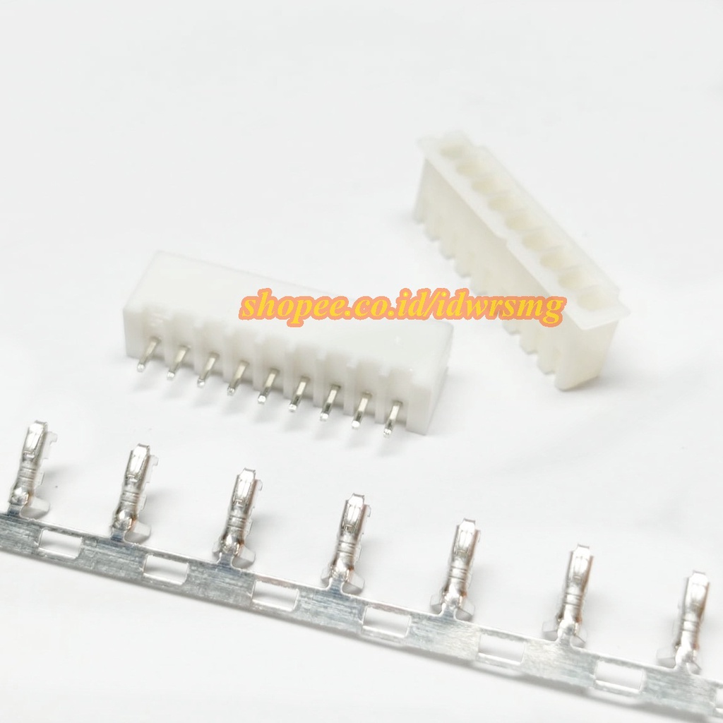 9 Pin Connector Leads Header XH 9pin 2.54mm XH 9P Kit Housing Terminal lurus