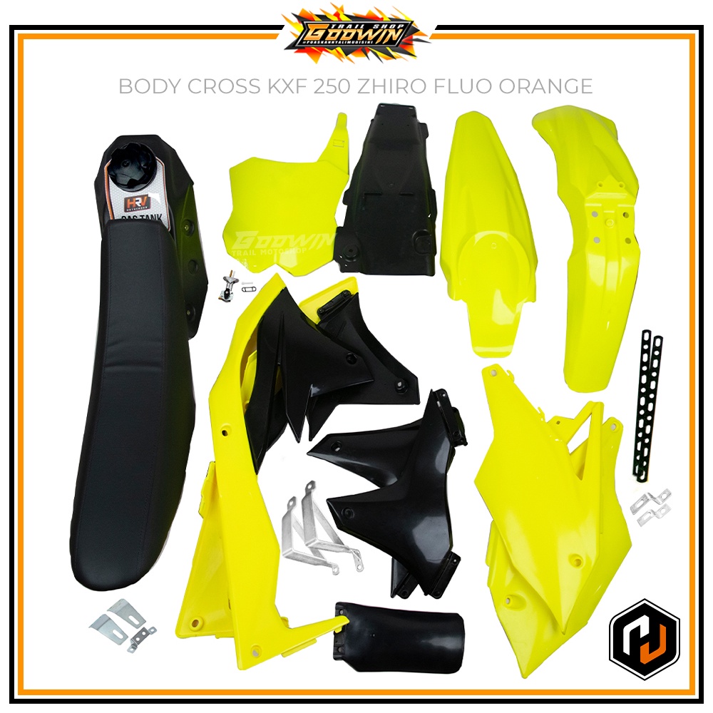 Body Trail Set Cover Bodyset HARVY MX KXF 250 ZHIRO PNP KLX 150 BIGFOOT TERBARU