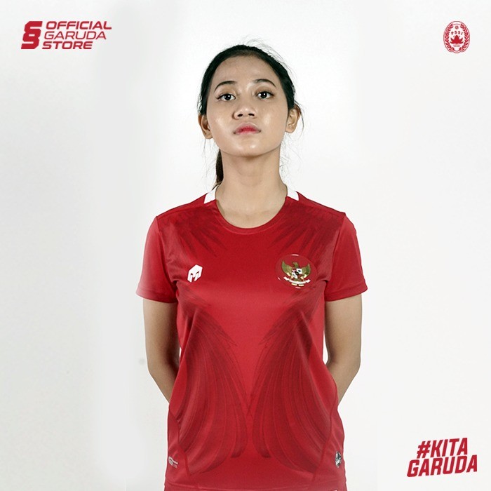 Jual Mills Jersey Women Timnas Indonesia Home Player Issue Red Shopee