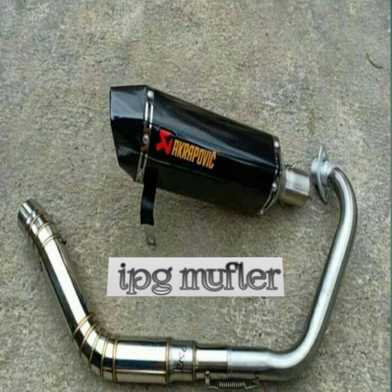 knalpot akrapovic cb150r