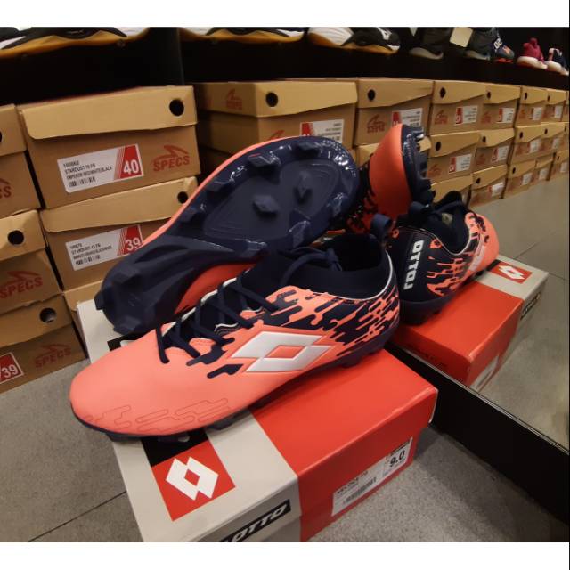 Sepatu Sepak Bola LOTTO VELOCE FG ORIGINAL DISKON BESAR