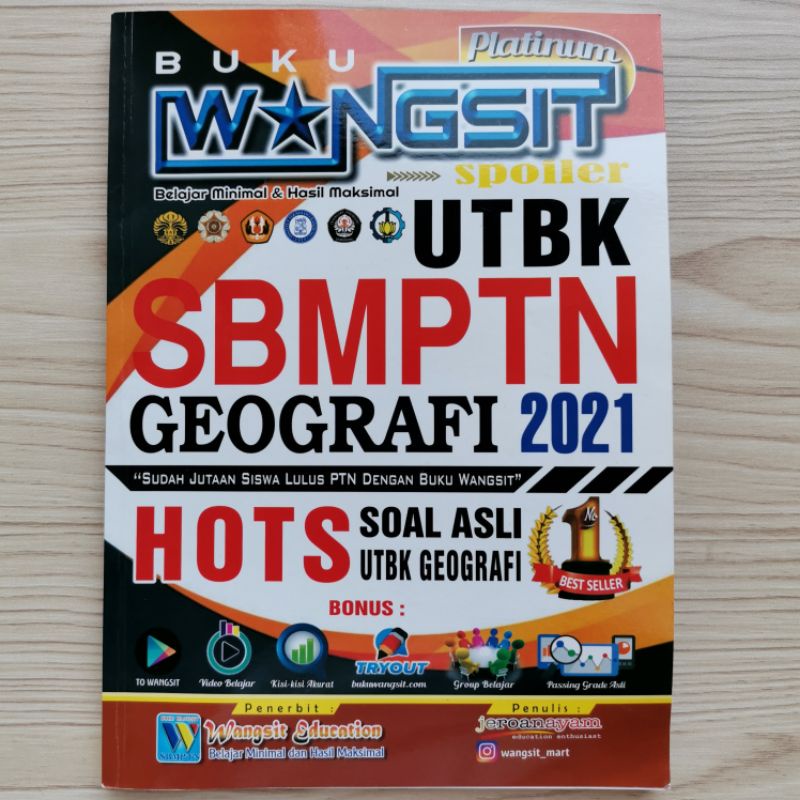 

Buku Wangsit Geografi 2021 Original (Preloved)