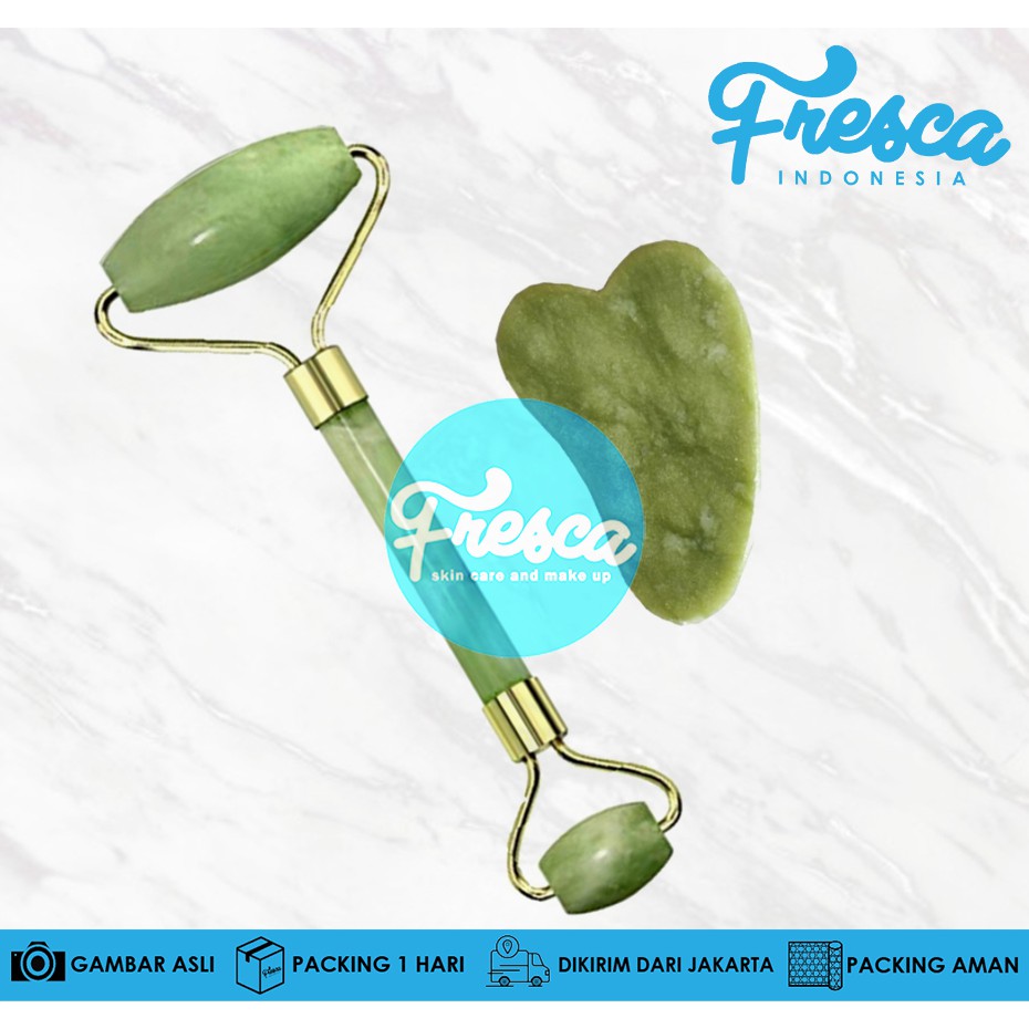 JADE ROLLER + JADE STONE / ROLLER JADE BATU PIJAT ROLL JADE MASSANGER