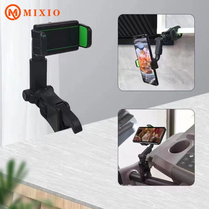 MIXIO A107 Universal Car Phone Holder Rearview Mount 360 Rotation