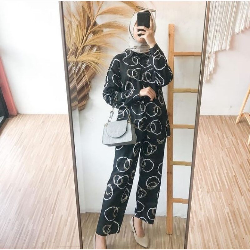 Baju Setelan Wanita Terbaru 2021 | One Set Daily Kekinian