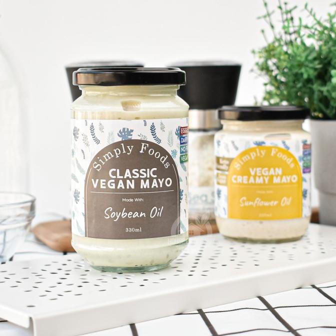

Simply Foods Classic Vegan Mayo Soy Bean Oil 330 Ml