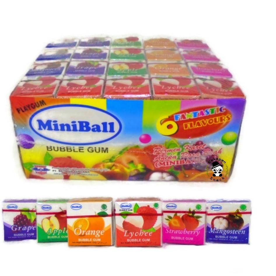 

♧SALE Mini Ball Bubble Gum Box isi 100 pcs [simbol1