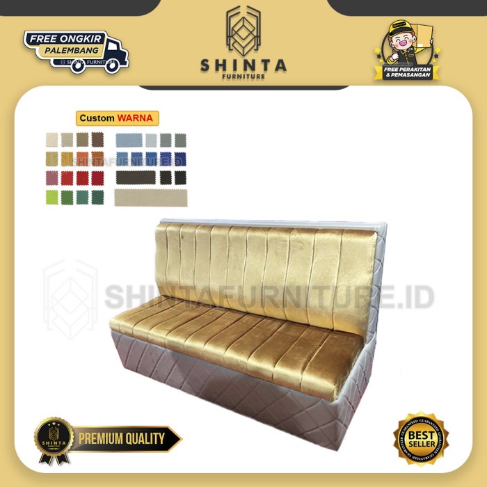 Sofa Tunggu Cafe Sofa Banquet Sofa Booth Custom Furniture Palembang