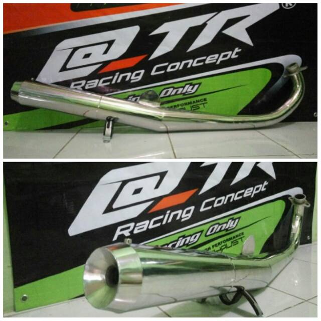 Knalpot RX-KING Standar racing full croom @_TR RACING