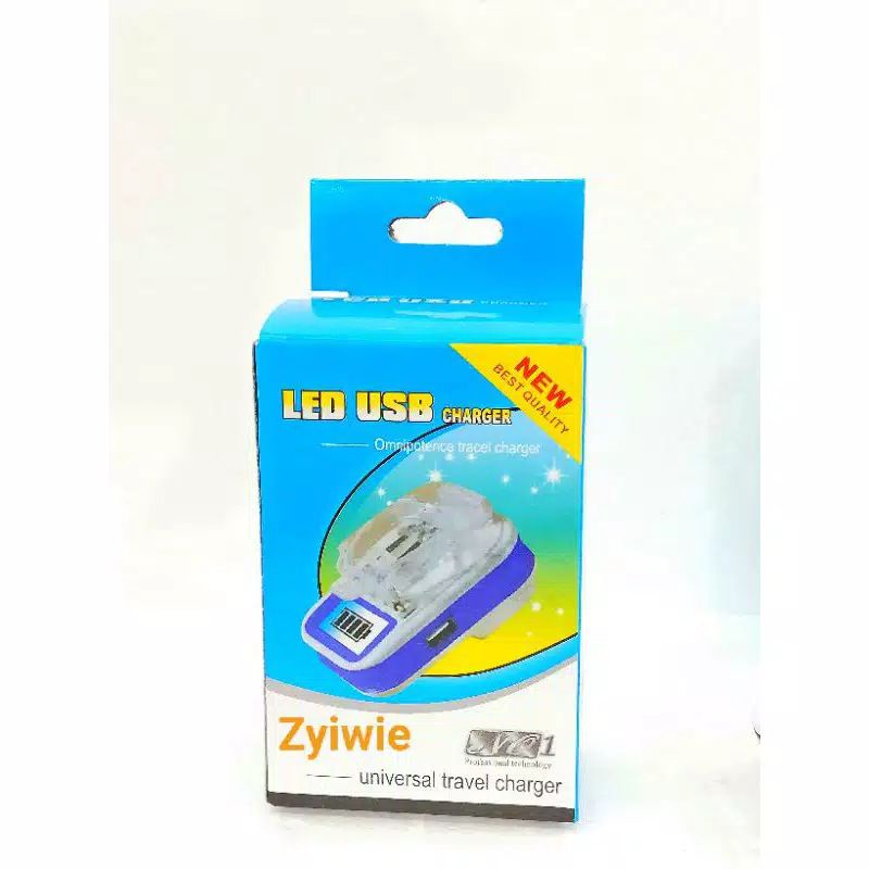 Desktop Baterai Hp / Destop LED Usb Charger Batre / Universal Travel Charger