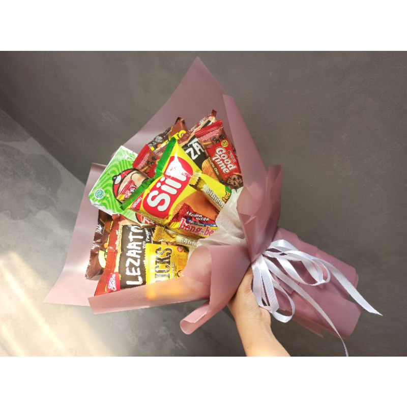 

Buket Snack, Buket murah, Buket wisuda