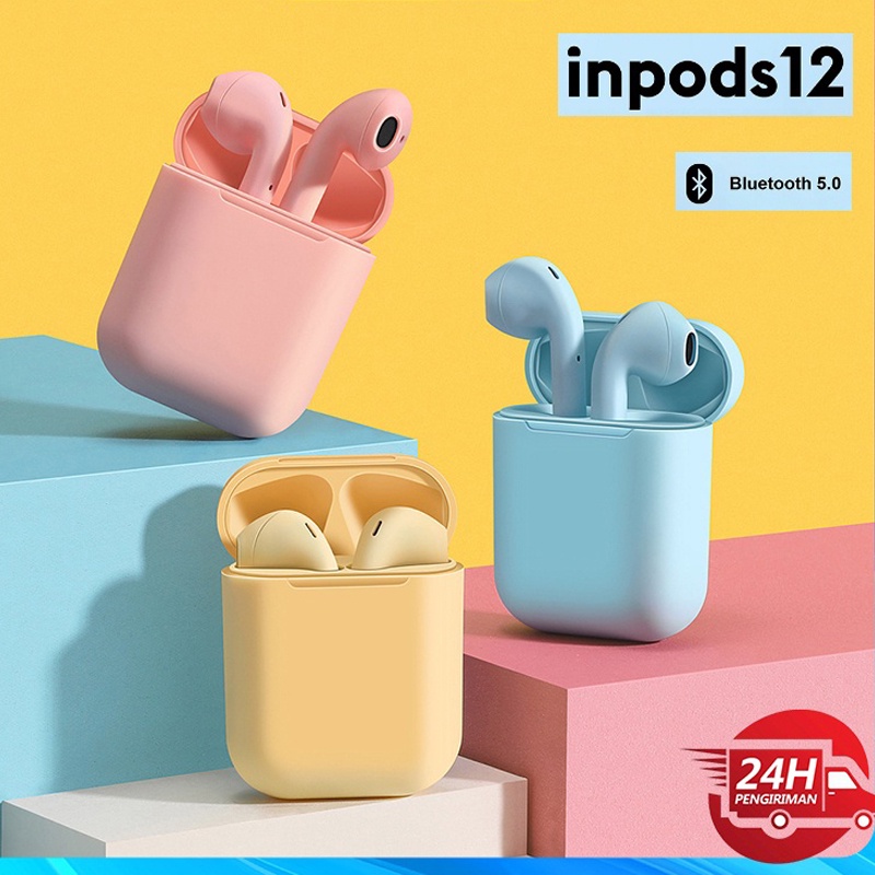 inPod I12/InPods Eleven TWS 5.0 Wireless Bluetooth Earphones Android IOS Bluetooth Headset Ear Pods