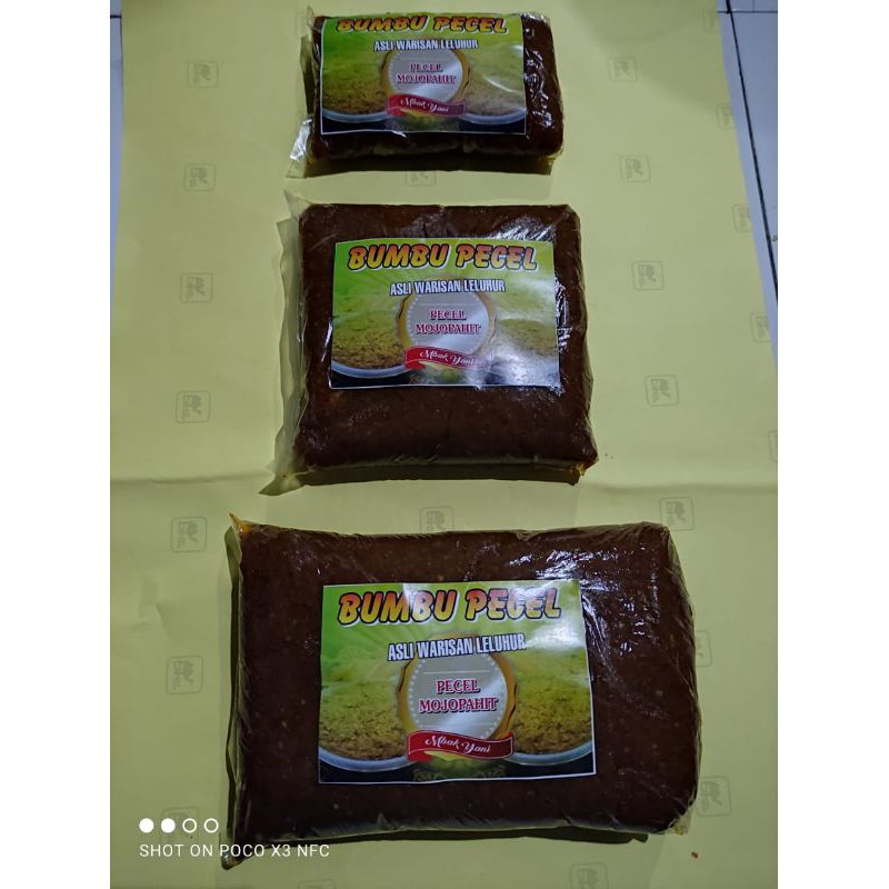 

bumbu pecel leluhur mojopahit
