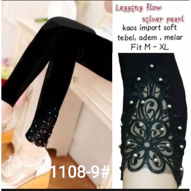 NEW LEGGING IMPORT RENDA MUTIARA 809-9