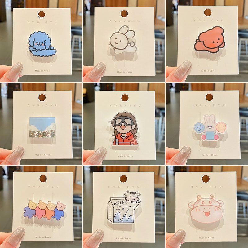 pin bros lecana kartun lucu bros hijab/bros baju korea lucu