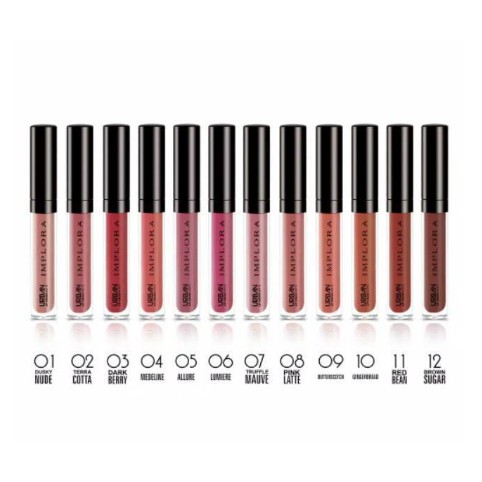 Lipstik Implora Sudah Bpom 100 Asli Ready No 7 8 9 10 11 12 Shopee Indonesia