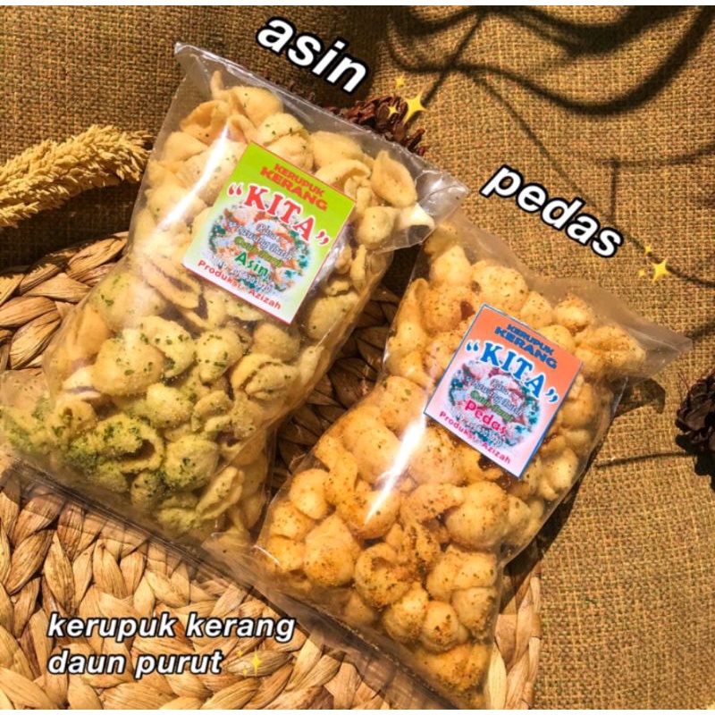 

kerupuk kerang||bentuk kerang kita