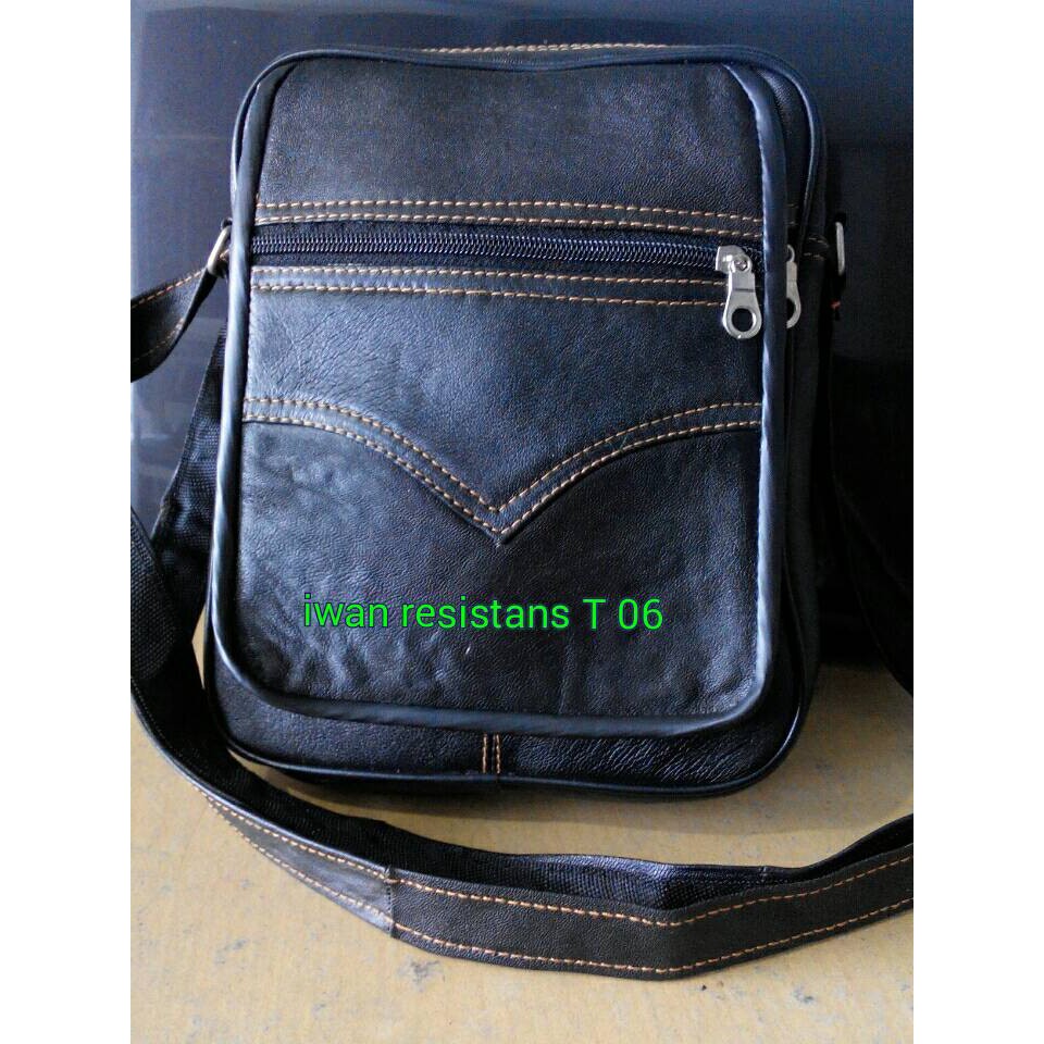 tas kulit asli domba