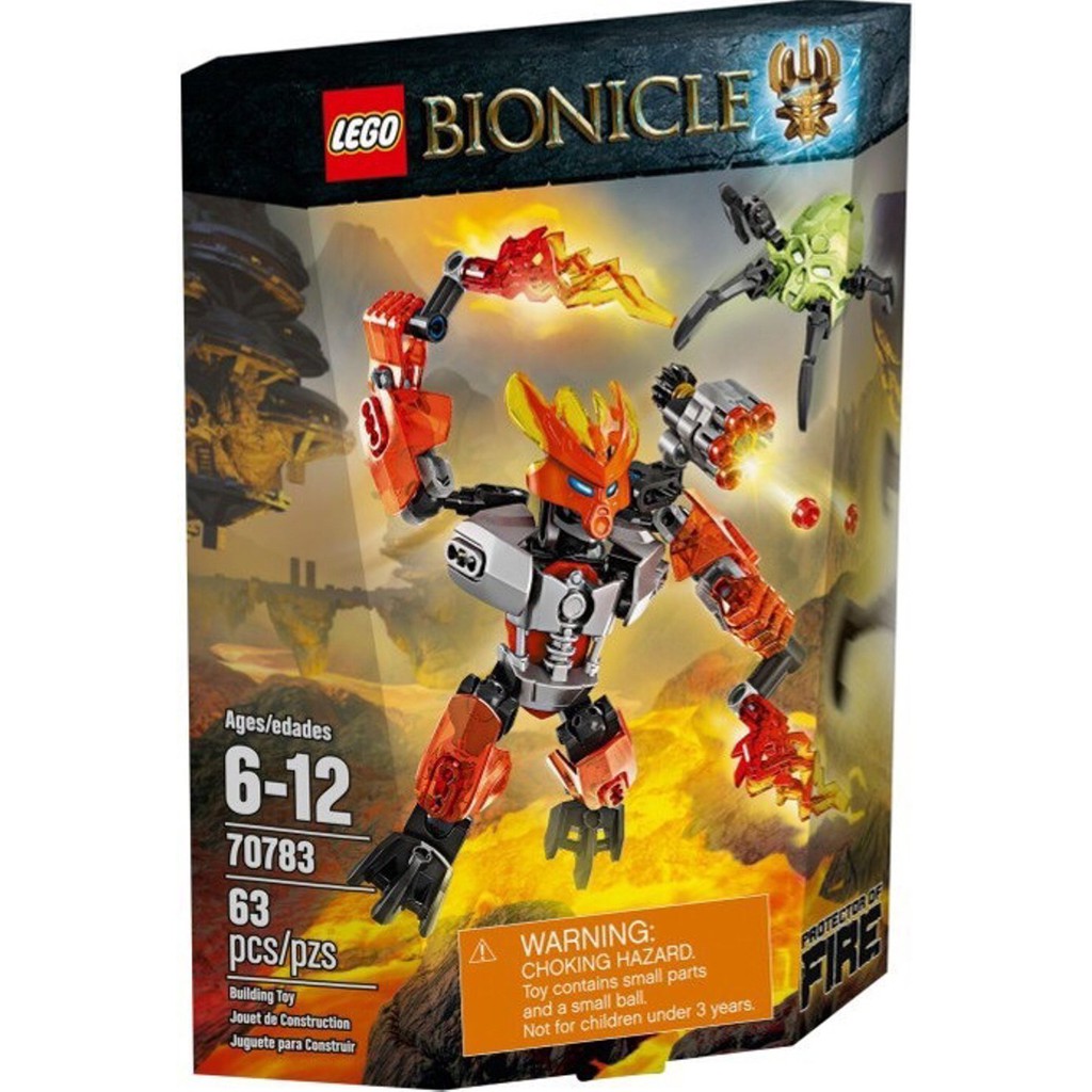 lego bionicle fire