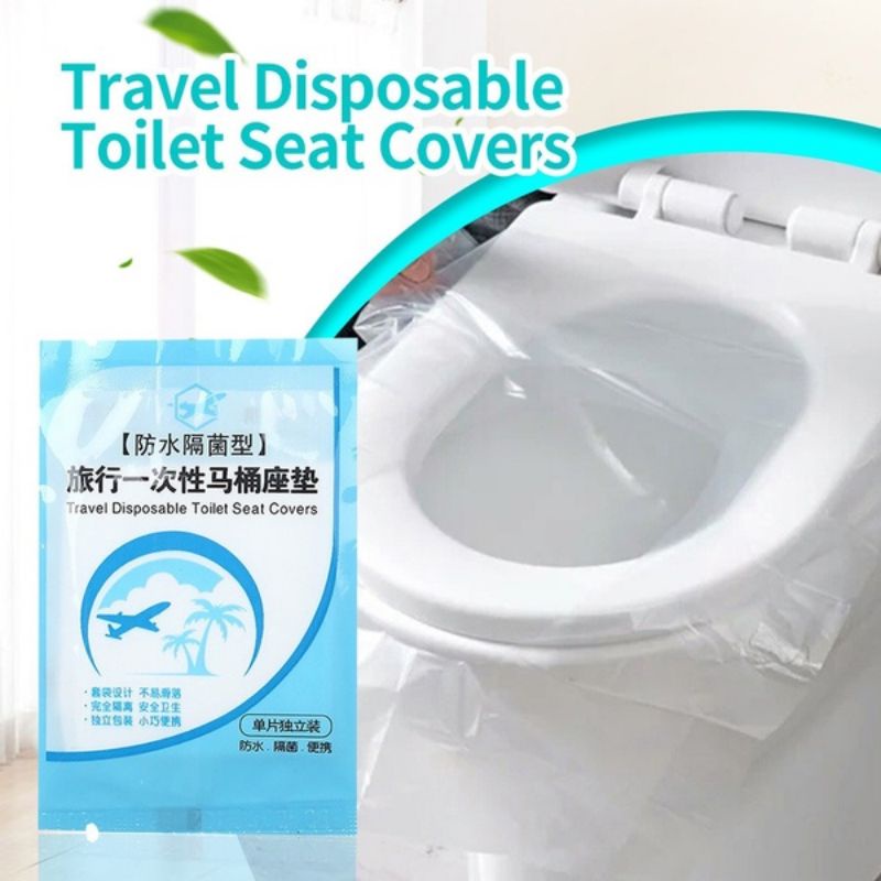 Toilet Seat Cover / Disposable Plastik Toilet / Plastik Alas